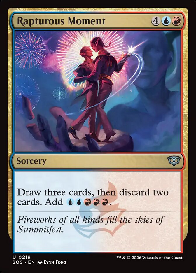 Rapturous Moment Secrets of Strixhaven #219Card Front