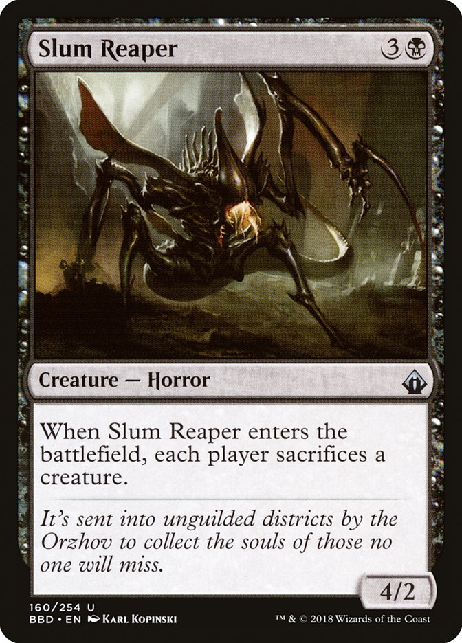 Slum Reaper Battlebond #160 | Magic! The Gathering Single