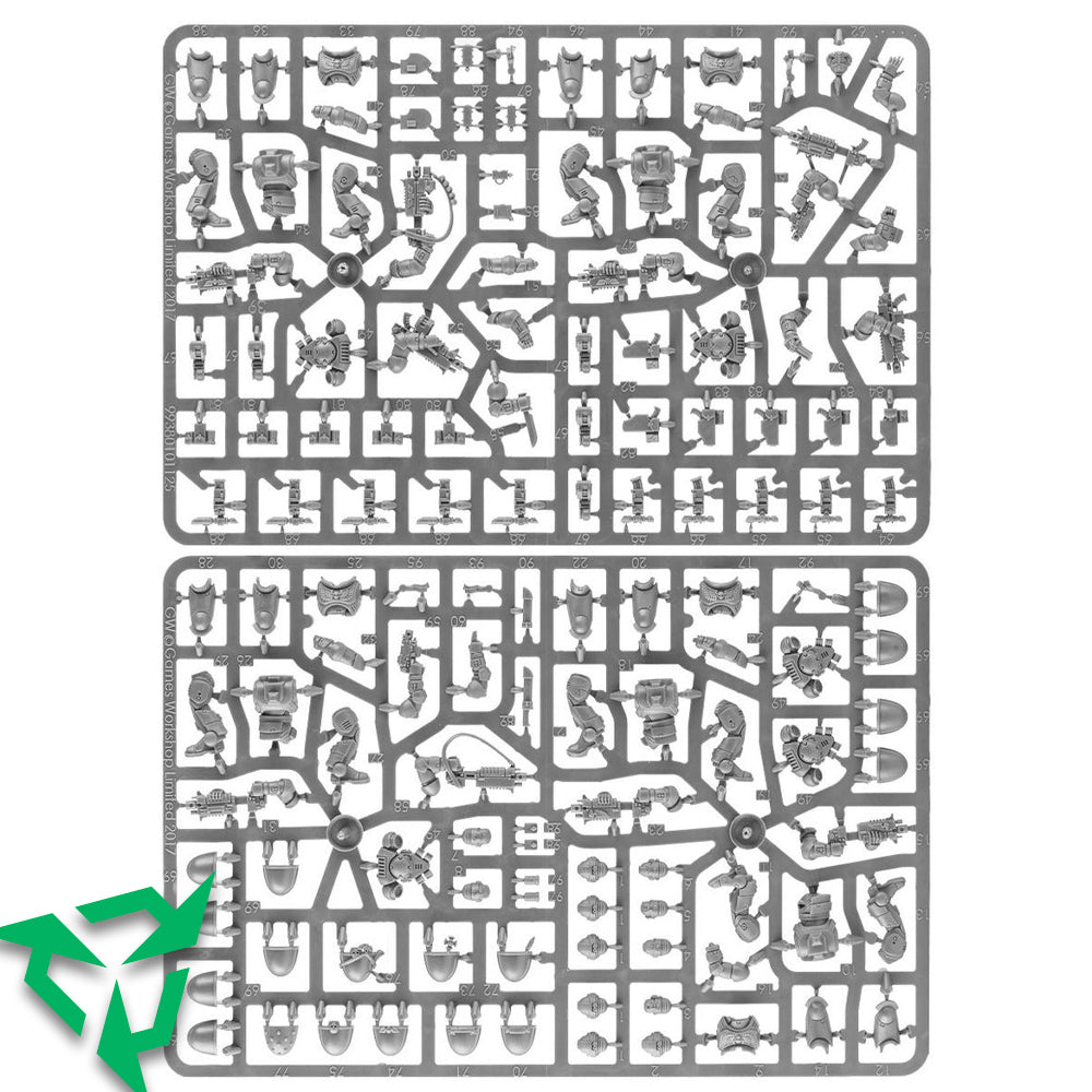 5x Space Marine Intercessors - On Sprue