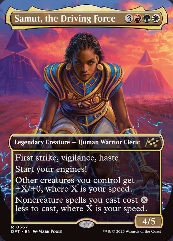 Samut, the Driving Force - Borderless Aetherdrift #367