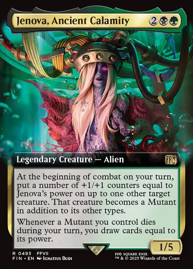 Extended Art Jenova, Ancient Calamity Final Fantasy #493
