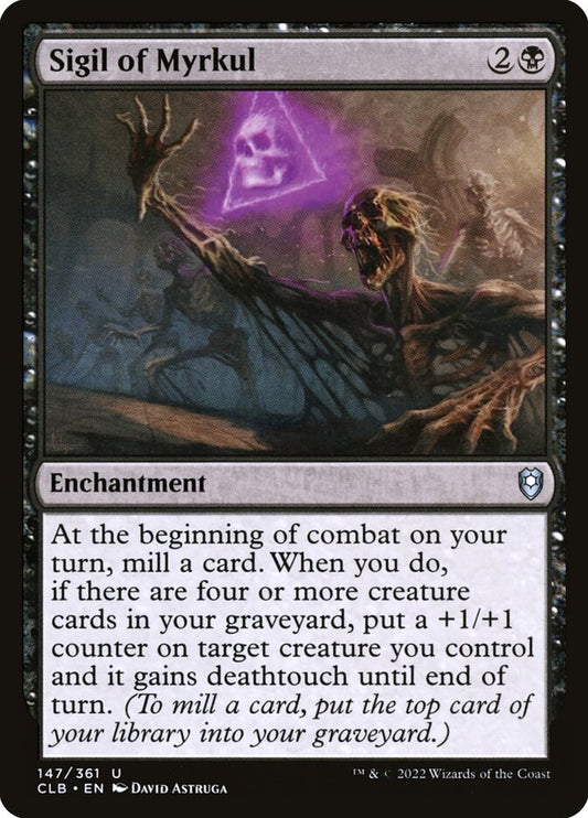 Sigil of Myrkul - Commander Lege...
