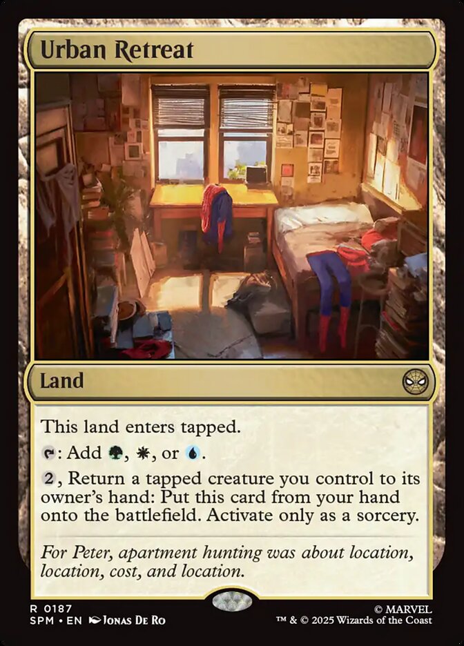 Urban Retreat - Spider-Man #187
