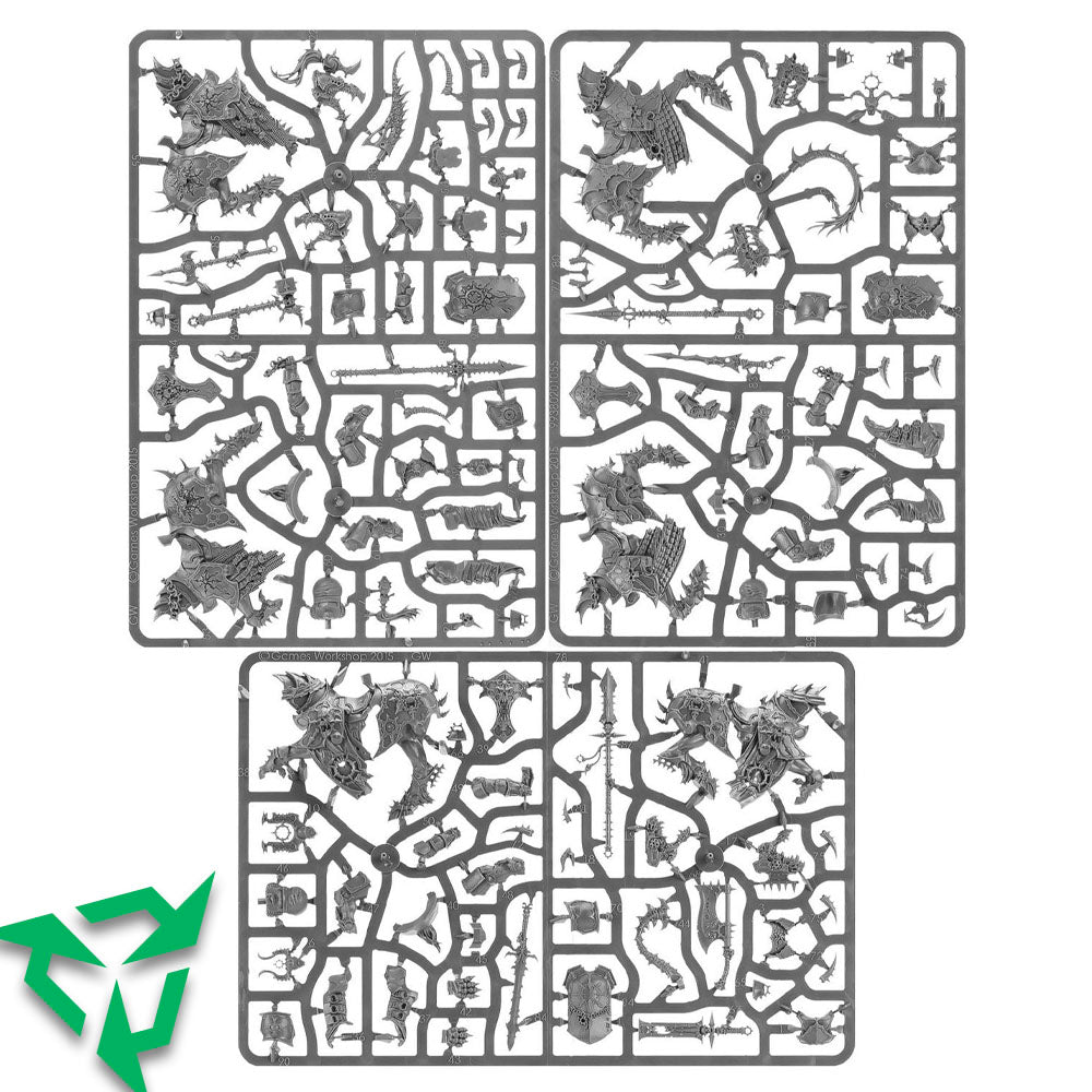On Sprue Preloved Slaves to Darkness Varanguard