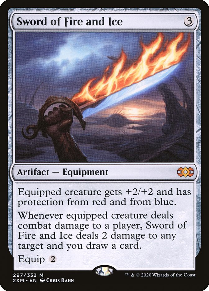 Sword of Fire and Ice Double Masters #297 Card Front