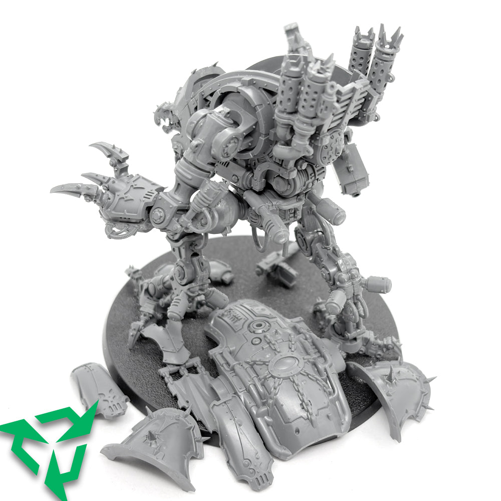 Part-Assembled Chaos Knight War Dog Karnivore Back