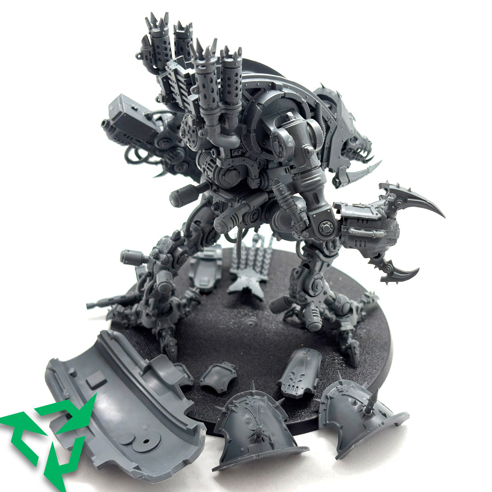 Part-Assembled Chaos Knights War Dog Karnivore Back