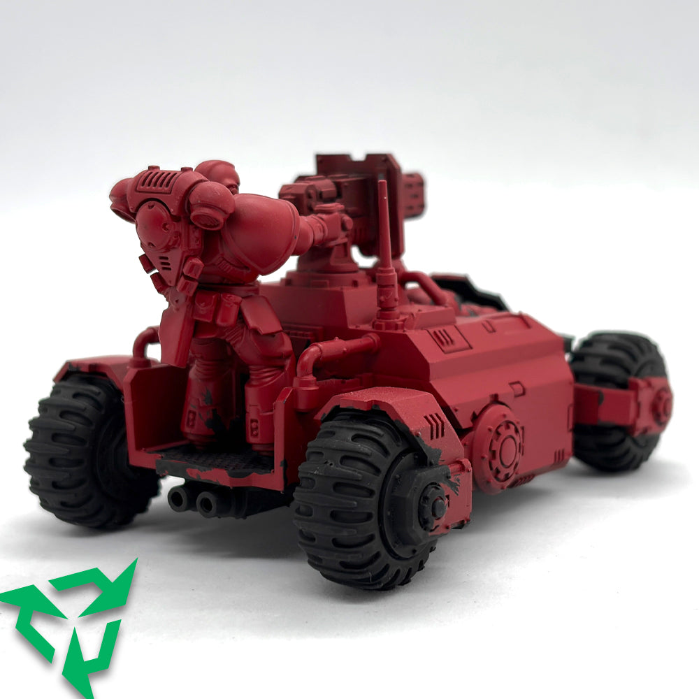 Preloved Space Marines Invader ATV Side