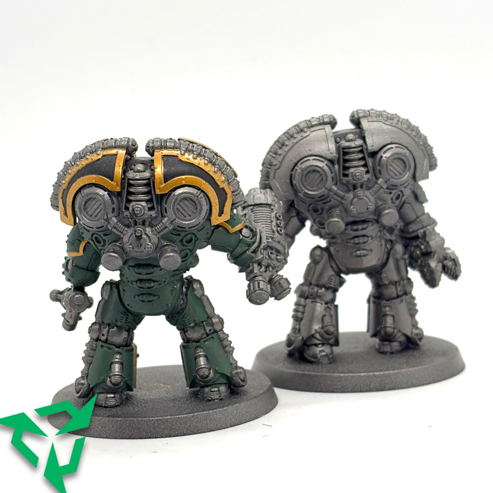 Preloved Warhammer The Horus Heresy Saturnine Terminators Back