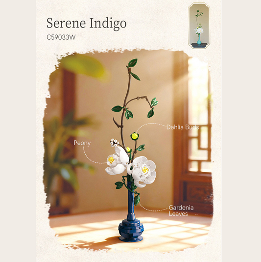 A decorative floral arrangement ...