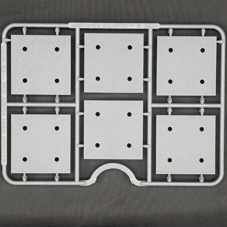 40mm Square Dual Use Bases - Wargames Atlantic
