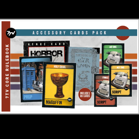 7TV Accessory Cards Pack - Crooked Dice