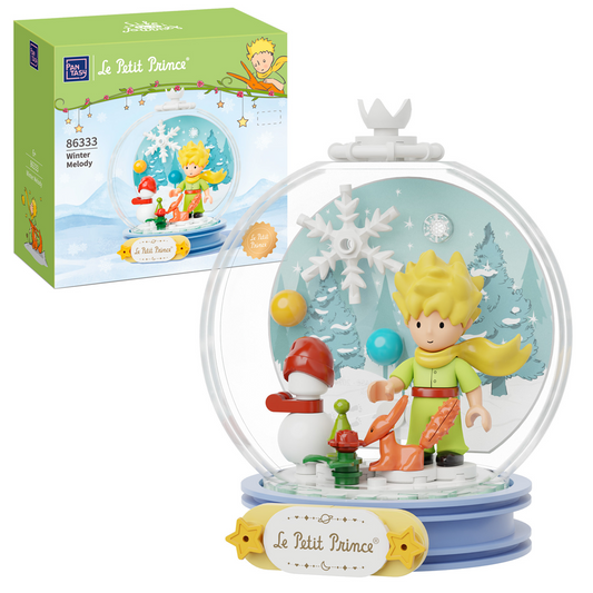 Snow globe with characters from ...