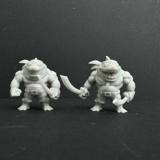 Shark Chibis A by Iron Gate Scen...