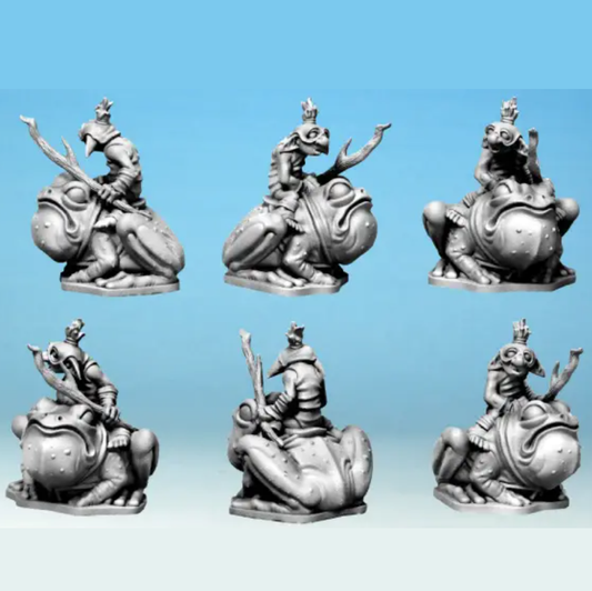 A 28mm scale metal miniature of ...