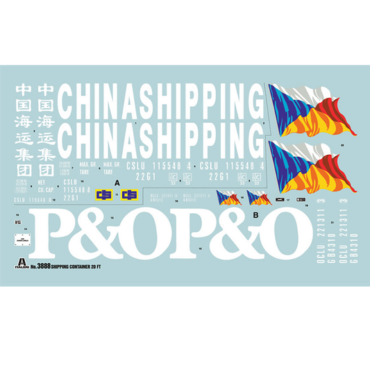 Italeri Shipping Container 20 Ft...