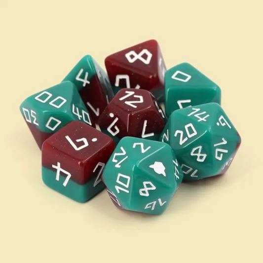 Dice set with 'Dice Goblin