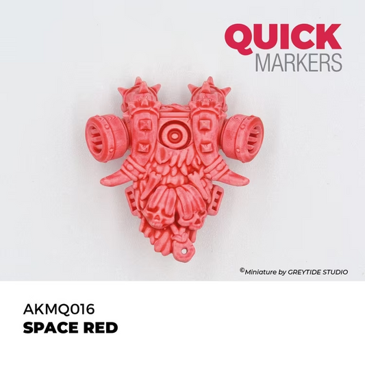 Red marker with 'Quick Marke...