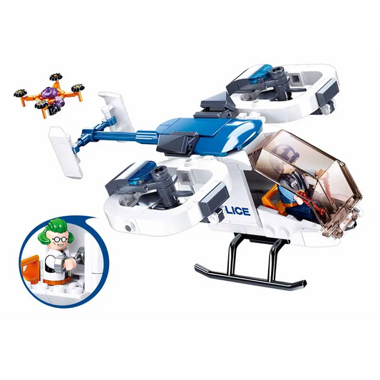 Stuban brand police helicopter b...