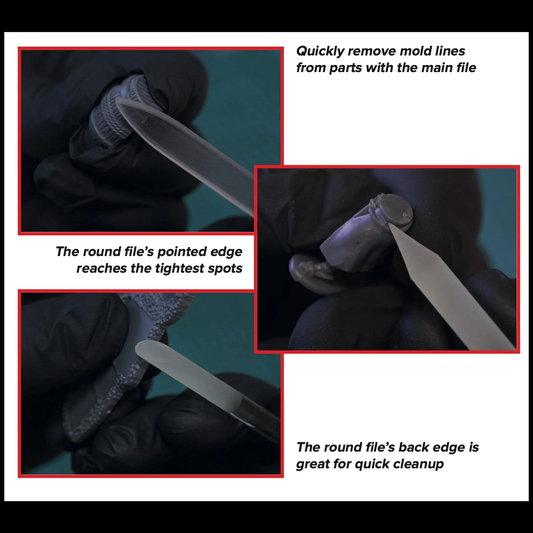 Hobby tools packaging with two n...