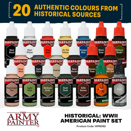 World War II American Paint Set ...