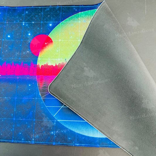 Retrowave Forest Play Mat from 1...