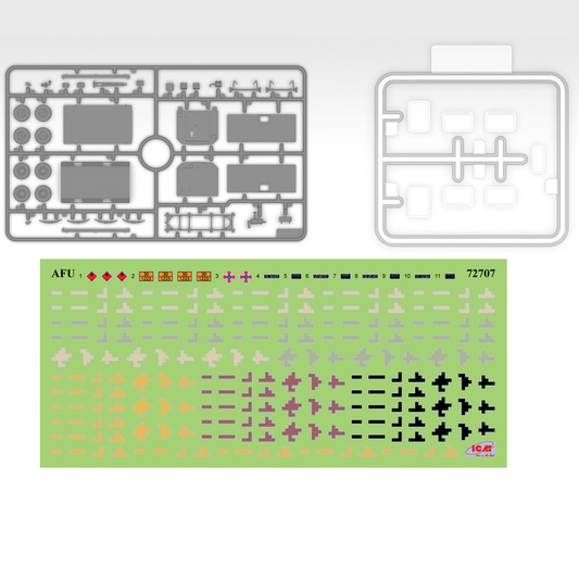 1:72 scale ICM Ukrainian militar...