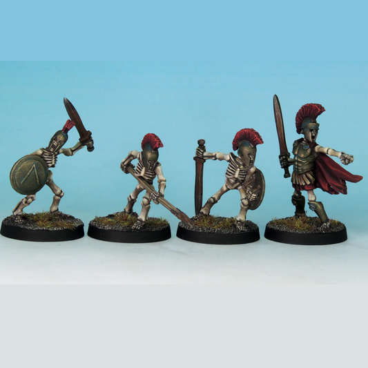 Greek Skeletons miniatures set b...