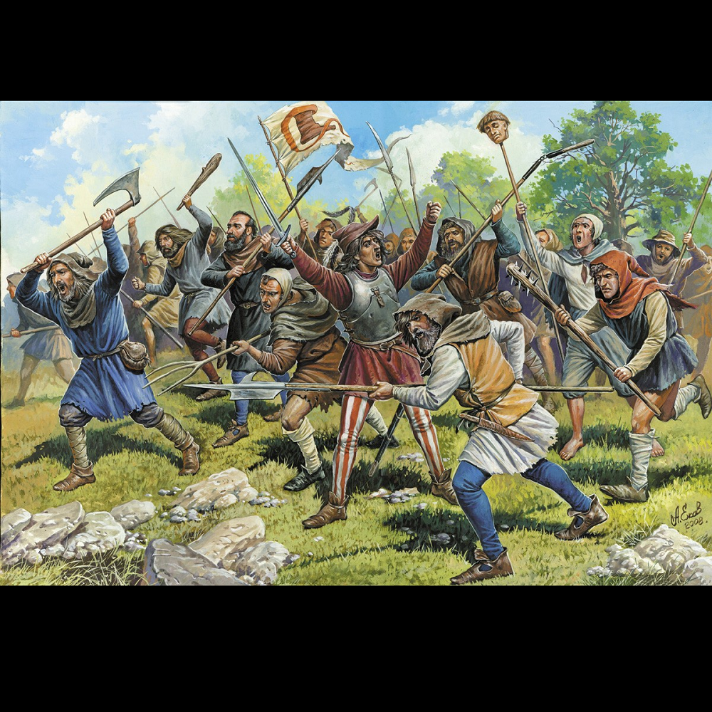 Zvezda Medieval Peasant Army | 1:72 Scale