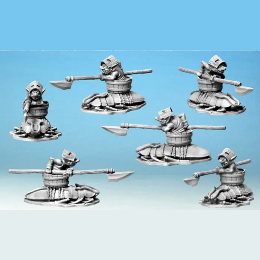 A 28mm scale metal miniature of ...