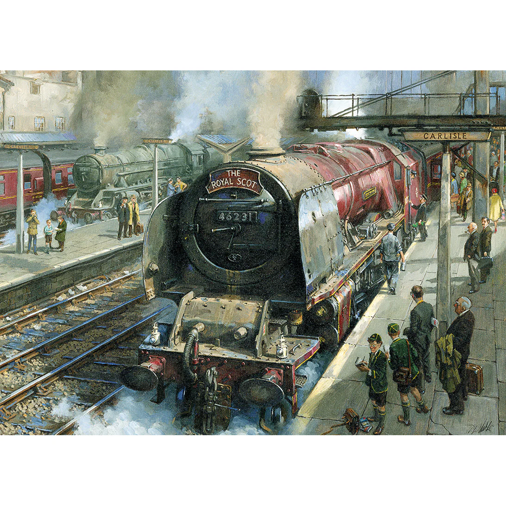 Spotters at Carlisle – Gibsons 1000 Piece Jigsaw Puzzle