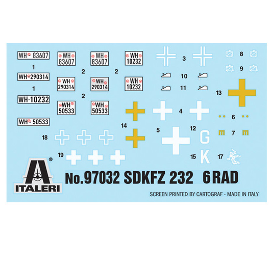 Italeri Sd.Kfz. 232 6-Rad 1:72 s...