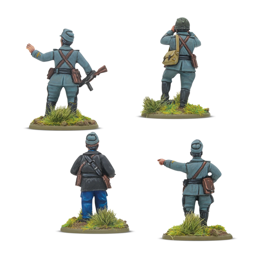 Set of 4 Italian Platoon Command...