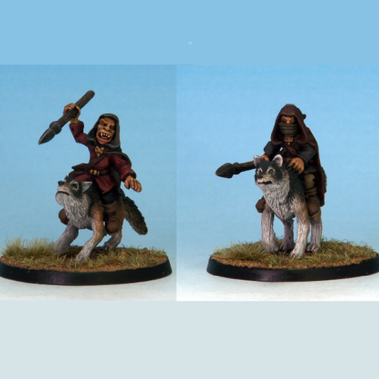 Goblin Wolf Rider Spears by Croo...