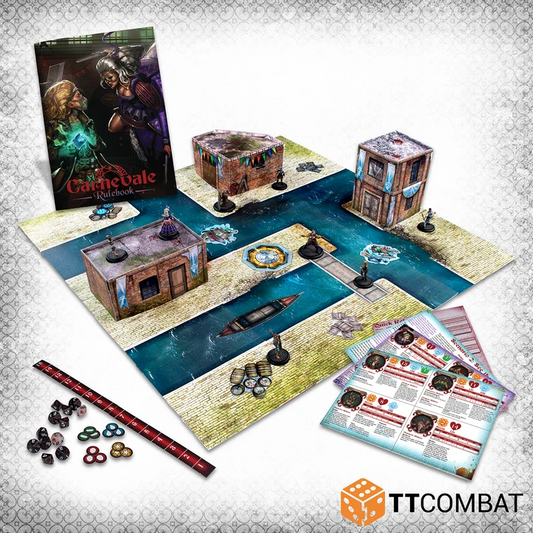 The box for the tabletop game