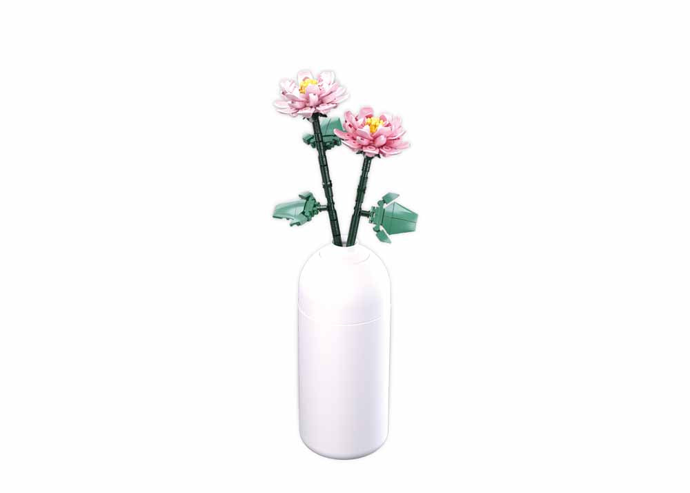 Sluban Peonies Flower Brick Kit - Pleyerid