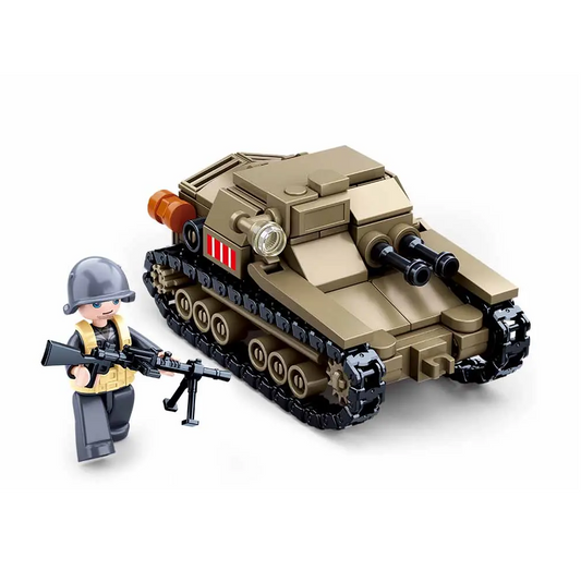Sluban WWII Italy Army Carro Vel...