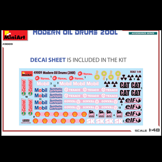 Miniart Modern Oil Drums 200L. M...