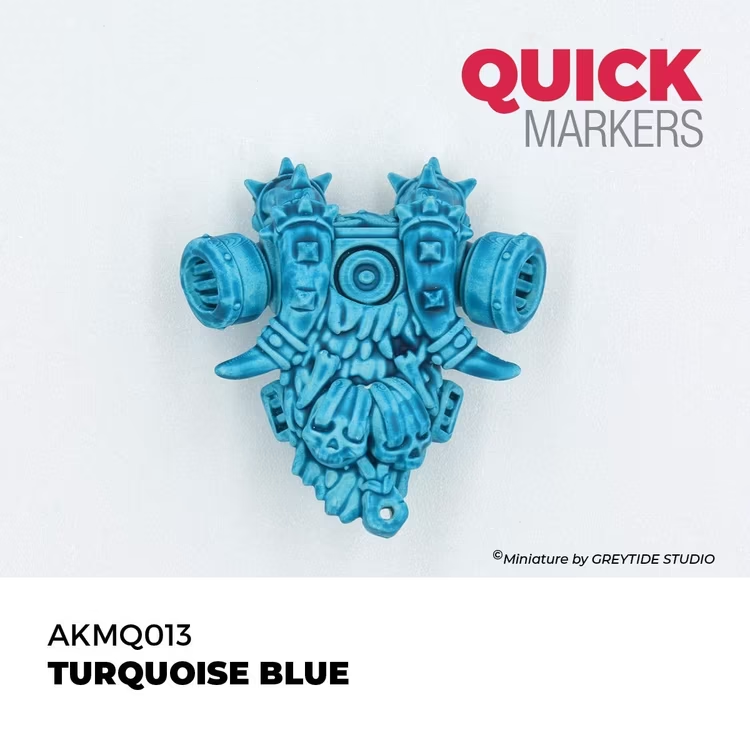 AK Quick Markers – Turquoise Blue