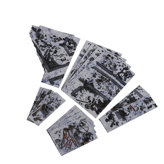 Collage of metal scraps and piec...