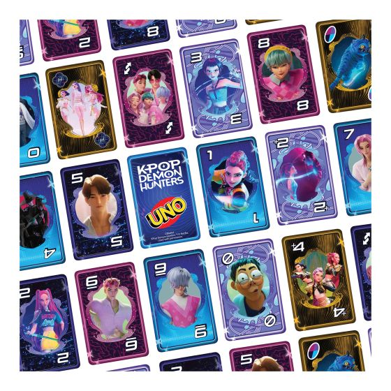 UNO KPop Demon Hunters Card Game