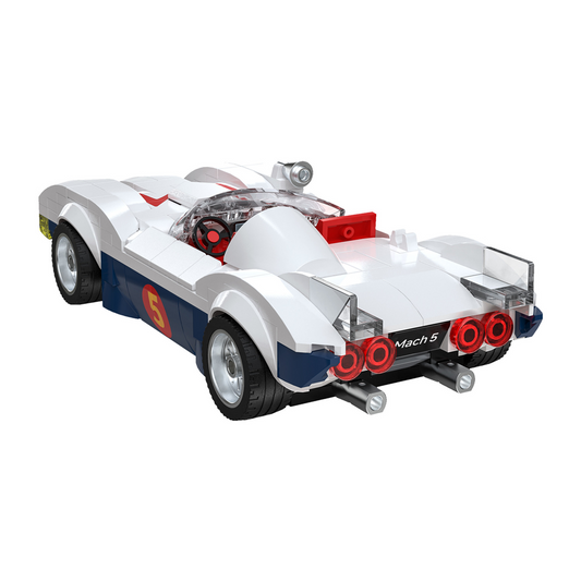 Model of a race car with a blue ...