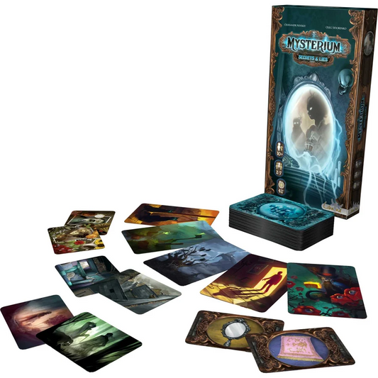 Board game box for 'Mysteriu...