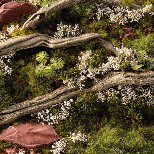 Gamers Grass White Rose Flowers....