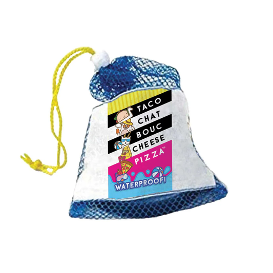 A waterproof card game set featu...