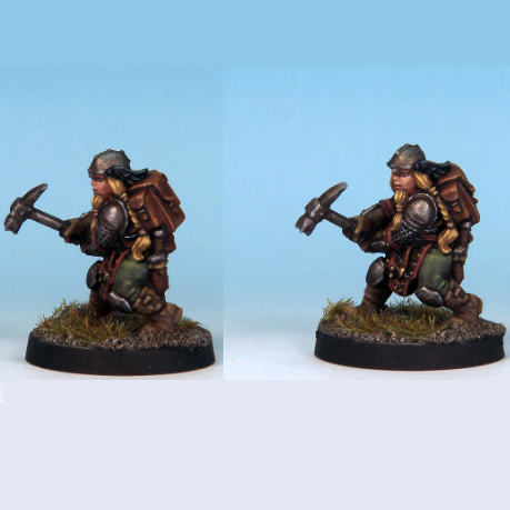 Crooked Dice Female Dwarf Fighte...