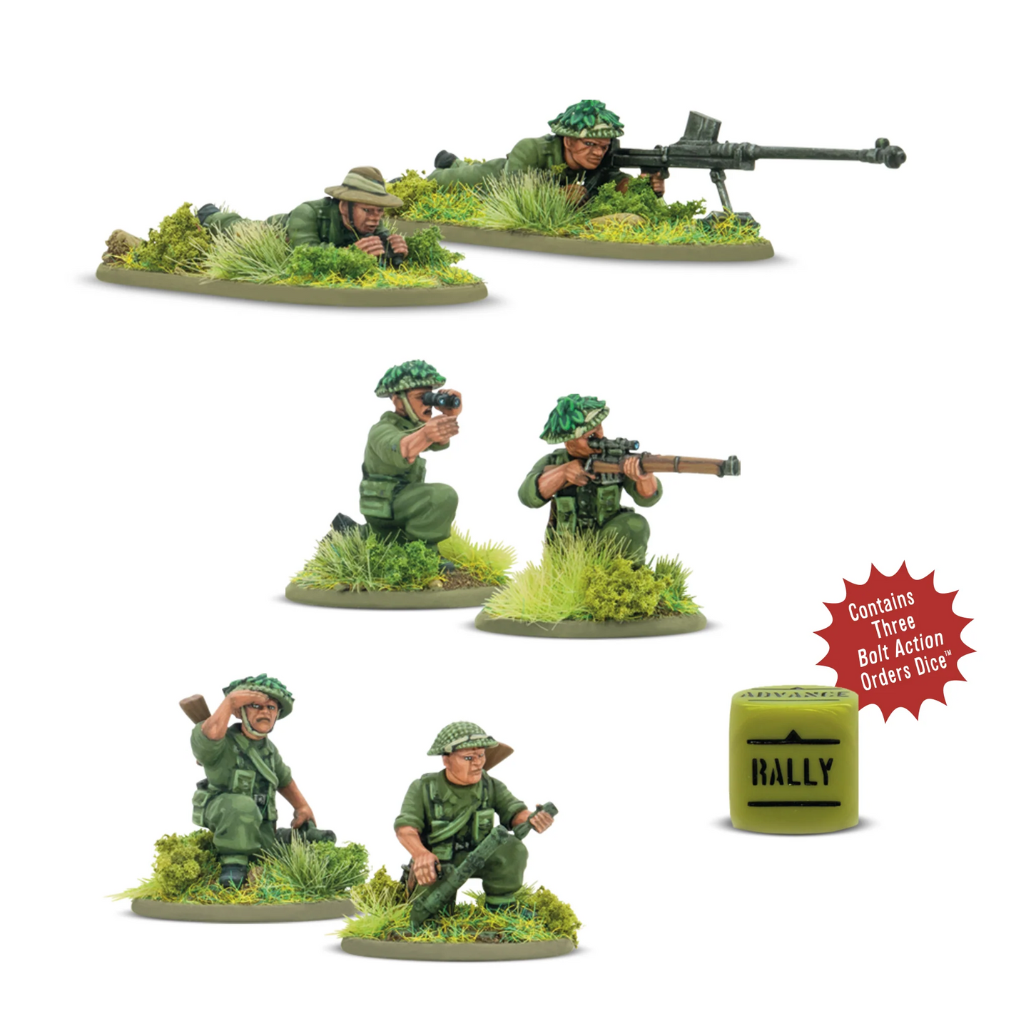 Bolt Action Gurkha Weapon Teams
