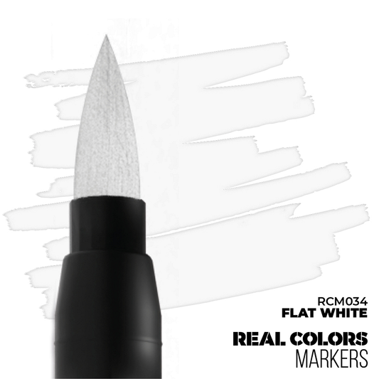 Flat White RC Marker - Acrylic p...