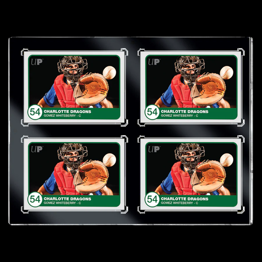 35PT 4-Card Black Border UV ONE-...