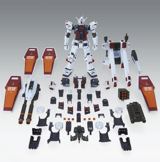 Model kit of a robot with detail...